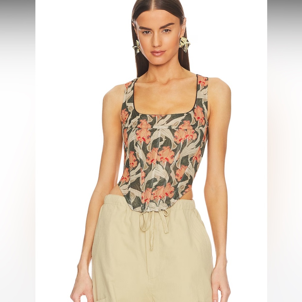 Miaou Campbell Corset Top